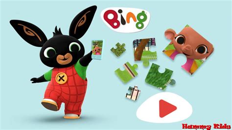 Bing Puzzle Game Gameplay for Kids - YouTube