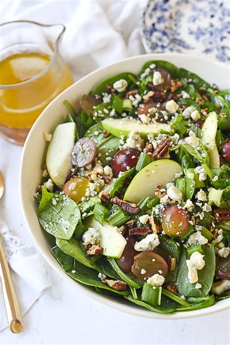 Winter Spinach Salad Recipe| by Leigh Anne Wilkes