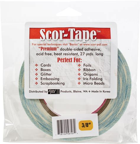 SCOR-TAPE 3/8 inch - 718122567072