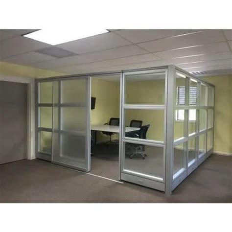 Glass Office Cubicle at Rs 1100/square feet | Watganj | Kolkata | ID: 20512127330