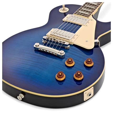 Epiphone Les Paul Standard PlusTop PRO, Trans Blue | Gear4music