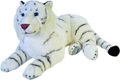 Wild Republic Jumbo White Tiger Plush, Giant Stuffed Animal, Plush Toy ...