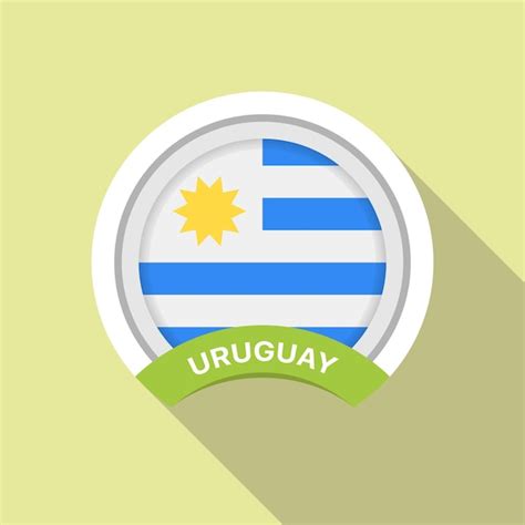 Premium Vector | National uruguay flag official colors and proportion correctly national uruguay ...