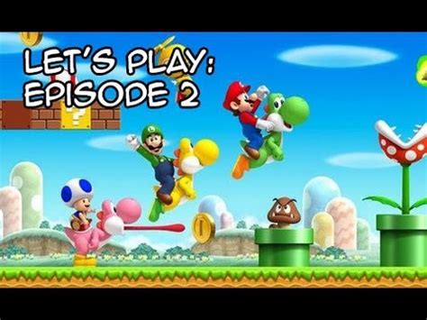 Let's play New Super Mario Bros Wii | Premier Boss ! | Episode 2 - YouTube