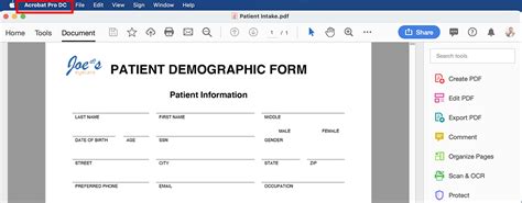 Creating Fillable PDF Forms