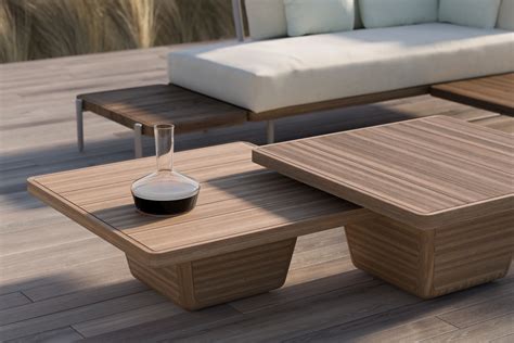 Outdoor coffee table | Teak outdoor coffee table, Coffee table, Modern wood coffee table