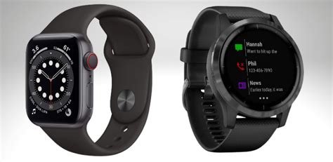 Apple Watch Series 6 vs Garmin vívoactive 4 (2021): Which Smartwatch Is ...