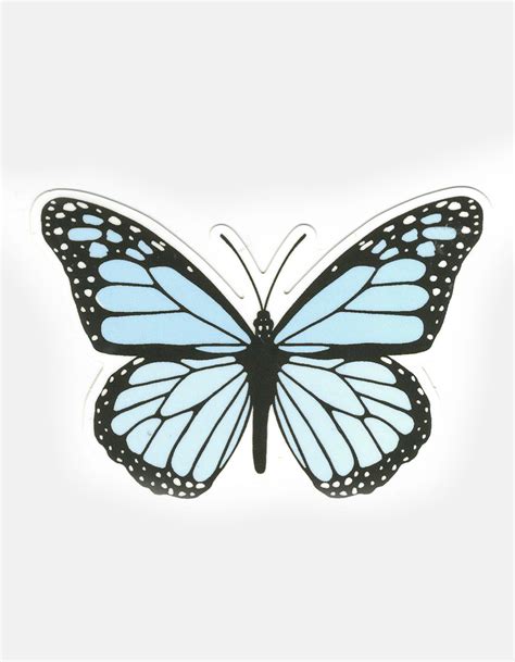 ACS AESTHETIC Light Blue Butterfly Sticker - LIGHT BLUE | Tillys