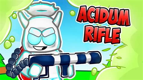 Mastering The OVERPOWERED Acidum Rifle In Blox Fruits... - YouTube