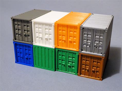 Shipping container to 3D-print | Printed Toys