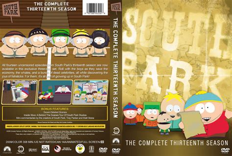 South Park - Season 13 (2009) R1 Custom DVD Cover - DVDcover.Com