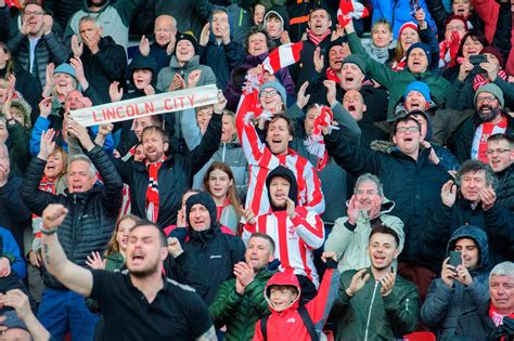 Fans gallery as Lincoln City lift the League Two trophy at Sincil Bank ...