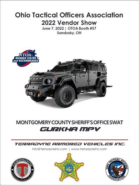 Terradyne Armored Vehicles Inc. on LinkedIn: #mcso #otoa #ohio