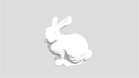 Stanford-bunny - 3D model by mu (@kyoroki) [9886372] - Sketchfab