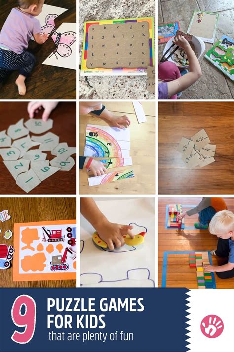 9 Puzzle Games for Kids and Plenty of Fun - Hands On As We Grow®