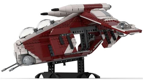 LEGO MOC Republic Gunship MOC (Coruscant Guard Double Door, Accurate ...