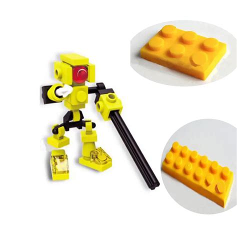 Baby Kids Warrior Robot Building Blocks The Educational Plastic Assembled Toys-in Blocks from ...