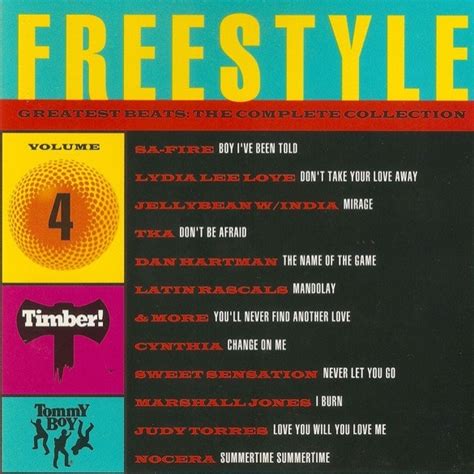 Various Artists - Freestyle Greatest Beats: The Complete Collection Volume 04 Lyrics and ...