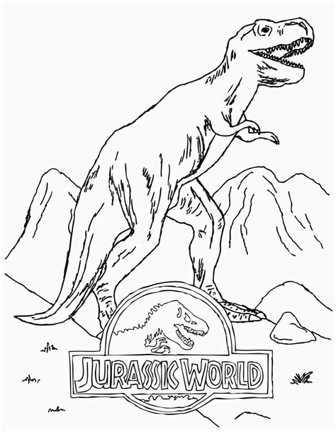 Jurassic World Coloring Pages - Best Coloring Pages For Kids