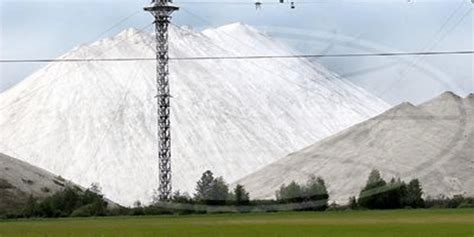 Phosphogypsum stacks of the plant JSC "Nevinnomysskiy Azot". | Download ...