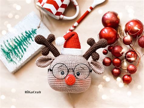 Crochet Reindeer Amigurumi Pattern - Etsy