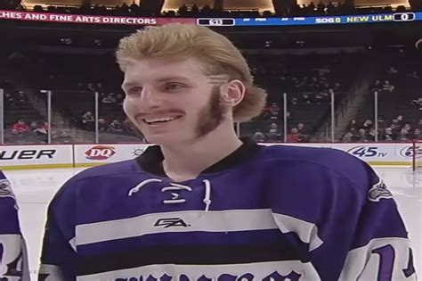 Check Out This Minnesota High School Hockey Team's Amazing Hair