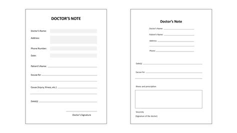 Free Fake Medical Certificate Template