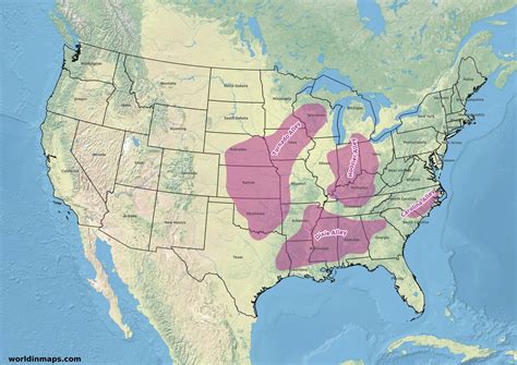 Tornadoes around the world - World in maps