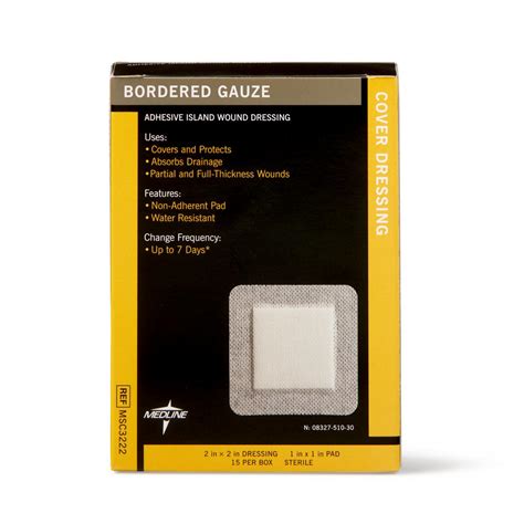 Bordered Gauze Dressing 5cm X 5cm Sterile « Medical Mart