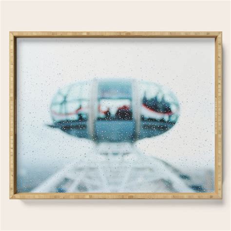 London Eye Private Capsule Serving Tray by Julia Abriola Photography | Society6