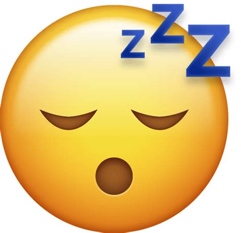 PNG ایموجی خوابیدن - استیکر خواب آلود - Sleep PNG Emoji – دانلود رایگان