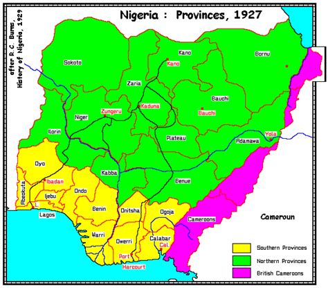 Map Of Ethnic Groups In Nigeria As It Revolves From 1901- 2015 ...