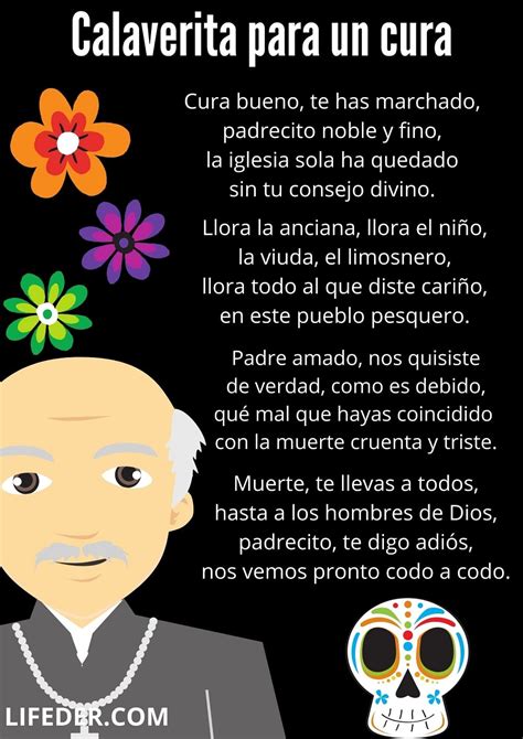 20 calaveritas literarias cortas para niños y maestros (con imágenes)