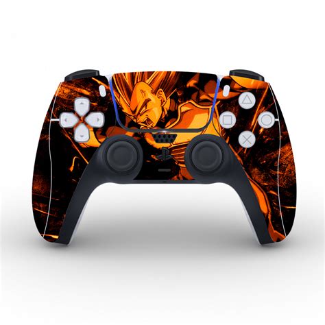 Dragon Ball Z PS5 Controller Skin Sticker Decal Cover Design 12 ...