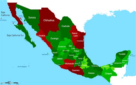 File:Mexican States with mafia conflicts.png - Wikipedia, the free encyclopedia