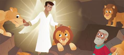 Daniel And The Lions Den Bible Story For Toddlers - Story Guest