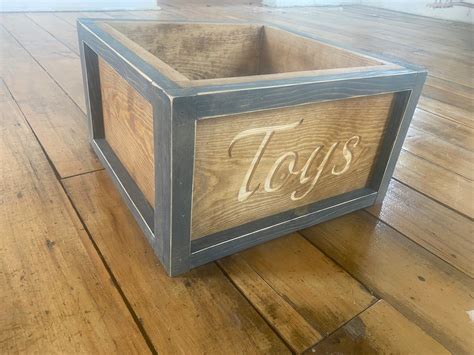 Dog Toy Box Personalized Dog Toy Storage Dog Toy Bin Dogs - Etsy