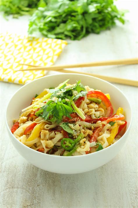 15-Minute Thai Rice Noodle Salad 9 - The Fitchen