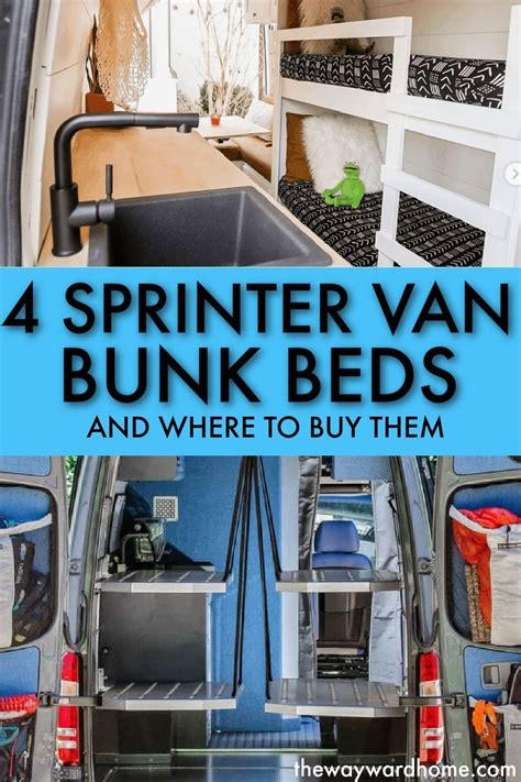 Take a look at four awesome Sprinter vans with bunk beds and get great ideas for your van life ...
