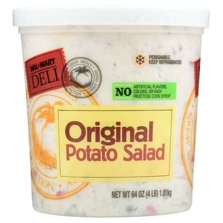 Wal-Mart Deli Original Potato Salad, 64 oz - Walmart.com