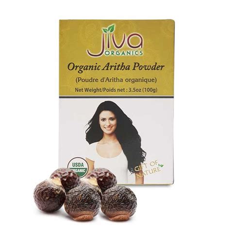 Jiva Organics Aritha Powder For Hair | Herbs for hair, Organic skin, Natural skin care