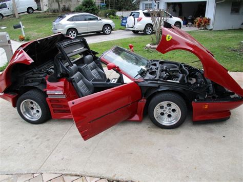 1982 Ferrari 512BBi Convertible Supercharged Replica Kit Car for sale