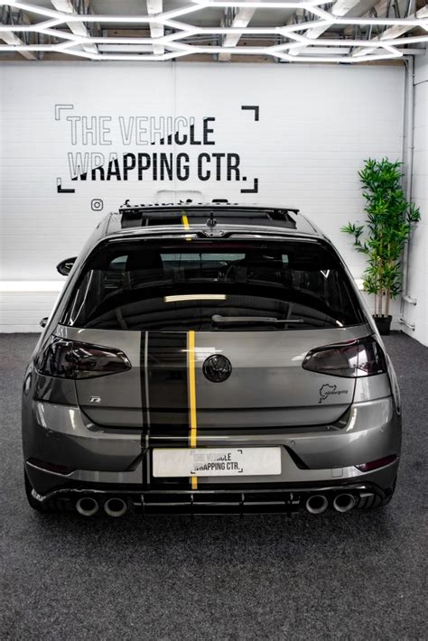 VW Golf R - Custom Stripes - Personal Wrapping Project