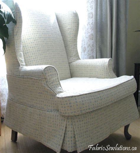 Sewlutions' World: Wingback Chair Slipcover