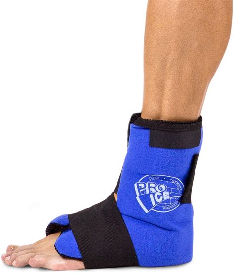 Ankle/Foot Ice Therapy Wrap - Perfect for Sprained Ankles, Plantar Fasciitis, Achilles ...