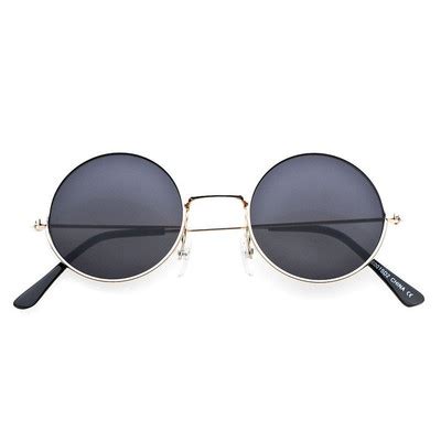 John Lennon Glasses Black/Smoke 1094