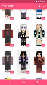 Girls Skins for LokiCraft for Android - Download