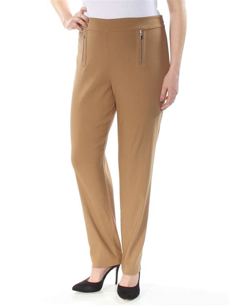 I-N-C - I-N-C Womens Zipper-Detail Casual Trouser Pants - Walmart.com ...