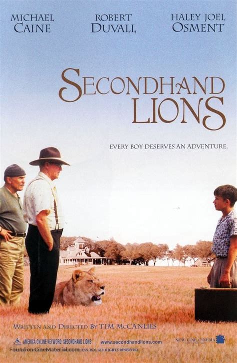 Secondhand Lions (2003) movie poster