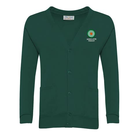 Highcliffe Cardigan w/Logo - Schoolwear Solutions